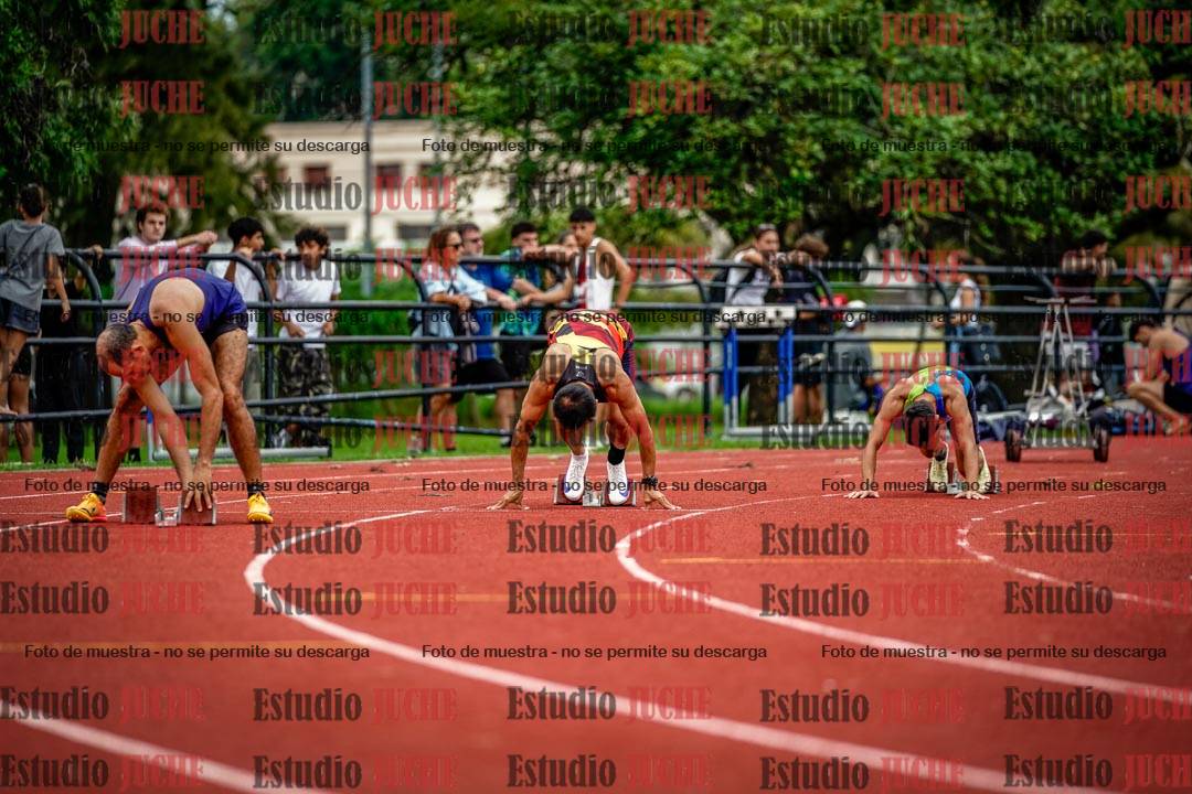 Fotos de los 200 m de varones