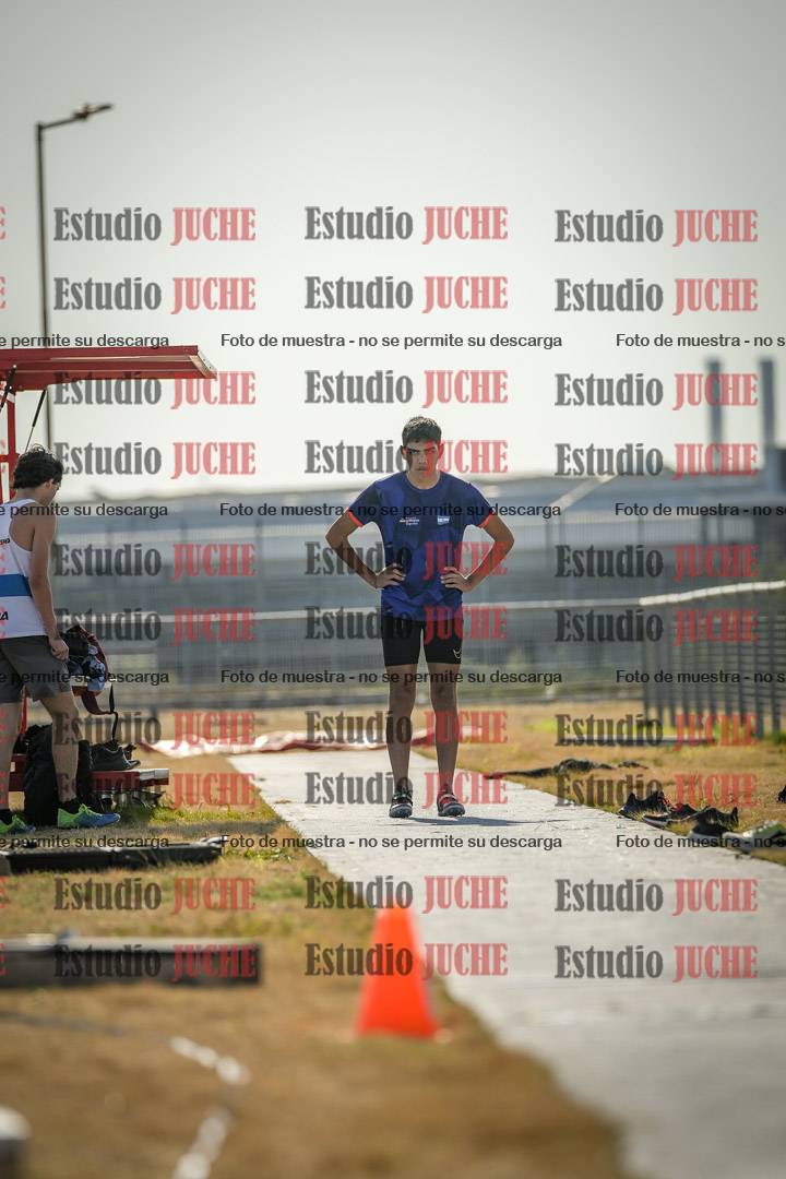 Fotos del salto triple de varones