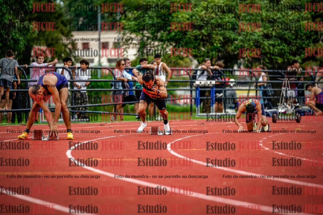 Fotos de los 200 m de varones