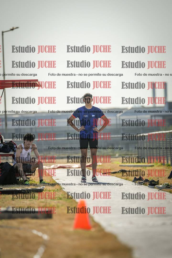 Fotos del salto triple de varones
