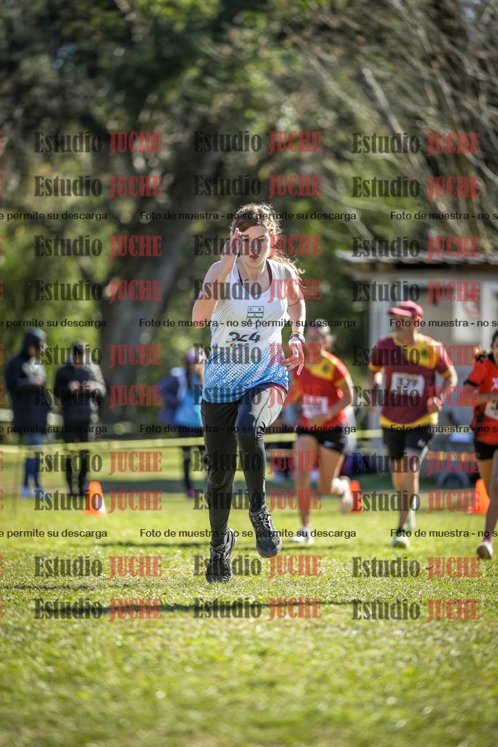 Fotos de la llegada del cross de 1500 m
