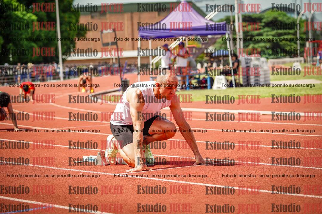 Fotos de los 400 m llanos de varones