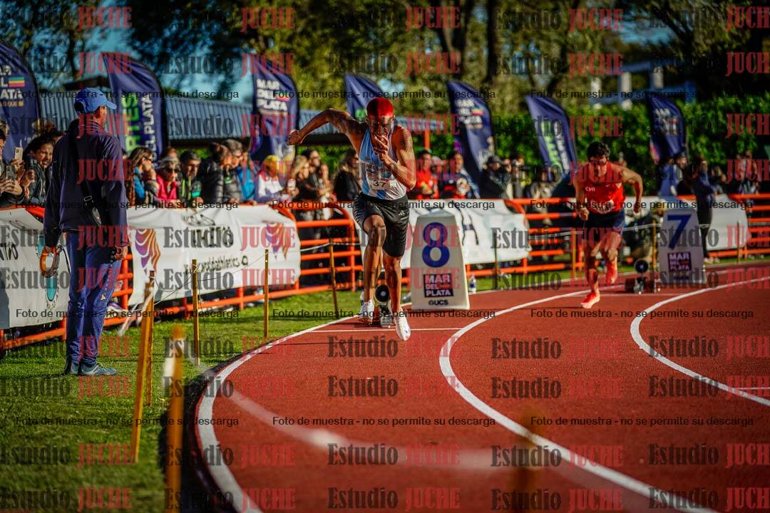 Fotos de los 400 m con vallas de varones - FINAL