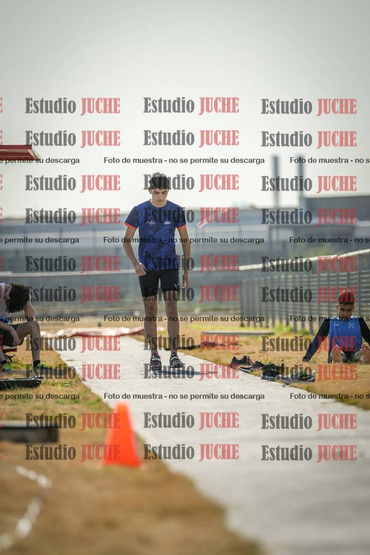 Fotos del salto triple de varones