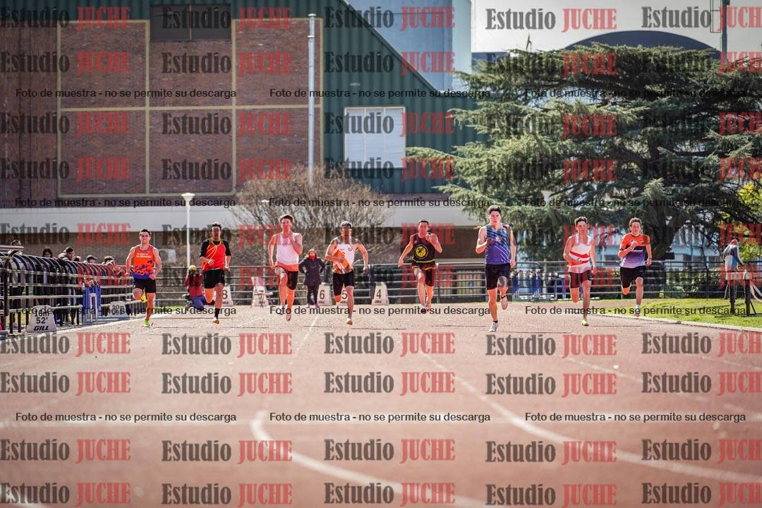 Fotos de los 200 m llanos de varones