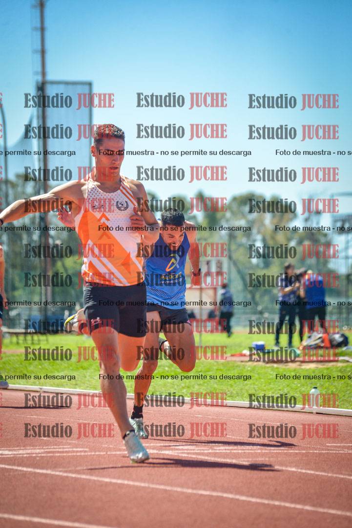 Fotos de los 100 m llanos de varones