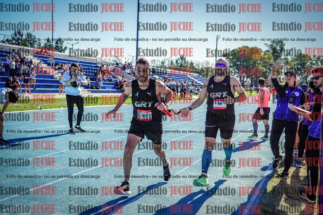 Fotos durante los relevos