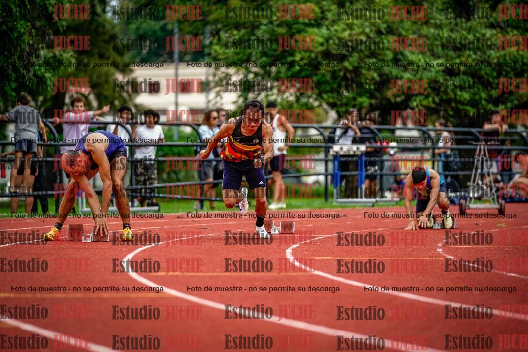 Fotos de los 200 m de varones