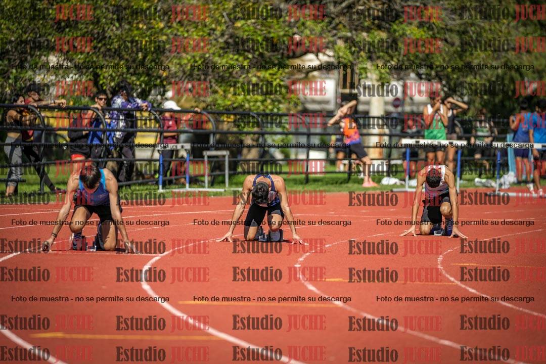 Fotos de los 200 m llanos de varones