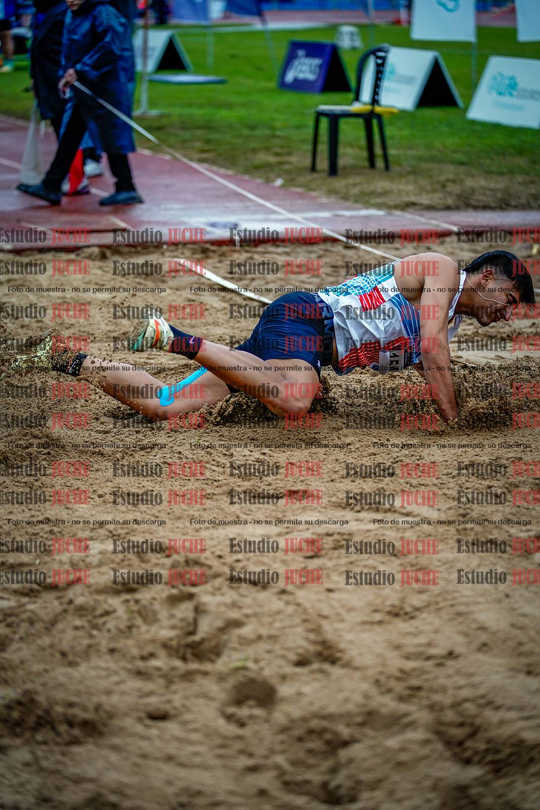 Fotos del salto en largo de varones - decatlón 2