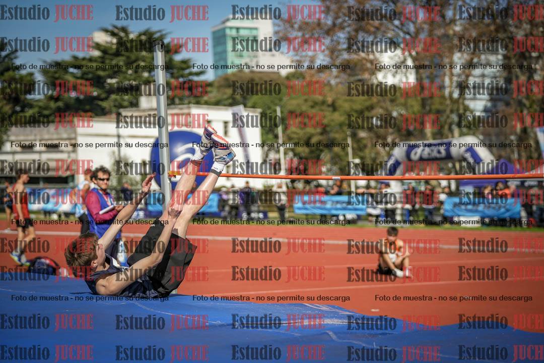 Fotos del salto en alto de varones