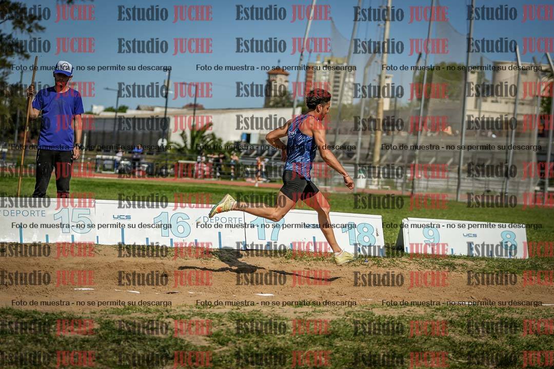Fotos del salto triple de varones