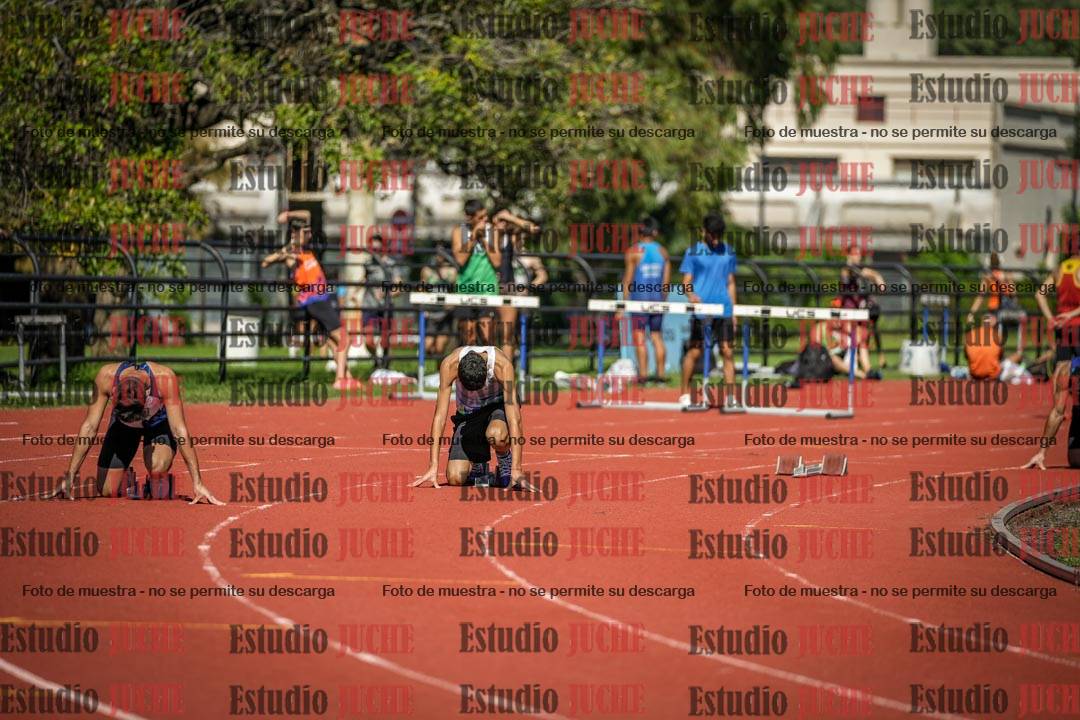 Fotos de los 200 m llanos de varones