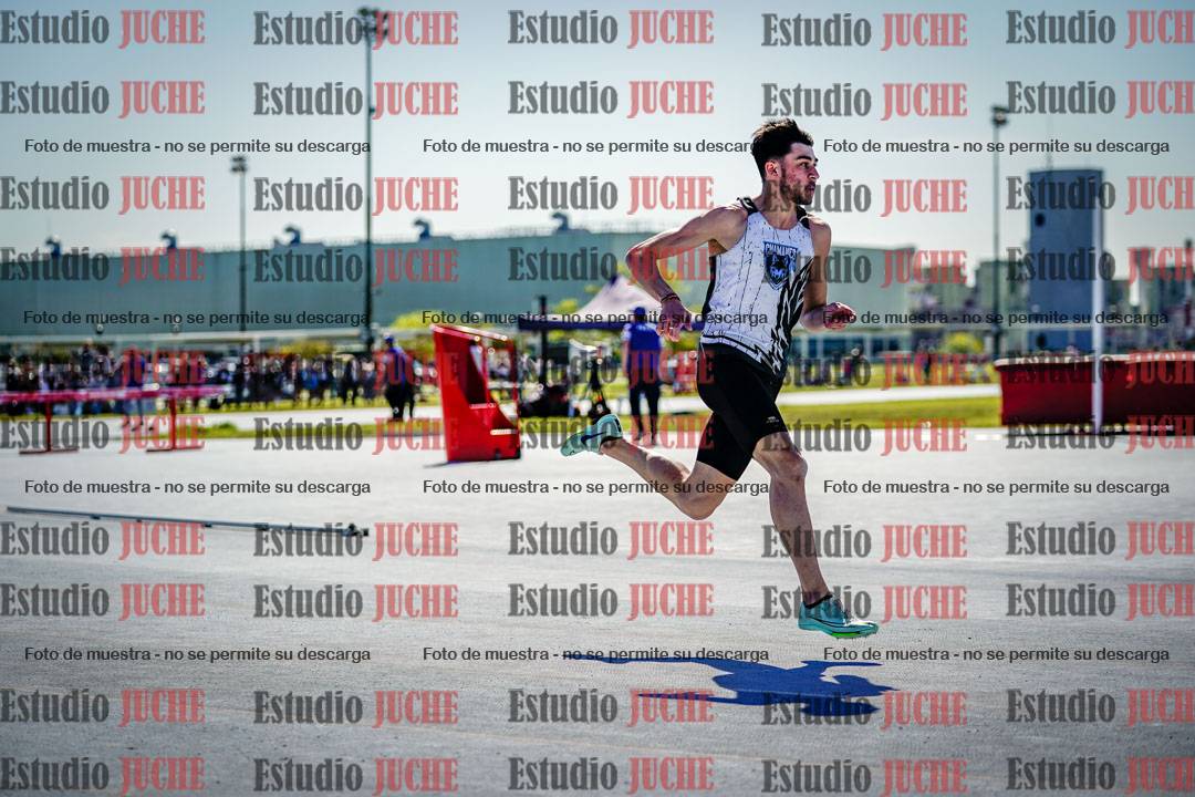 Fotos de los 400 m llanos de varones