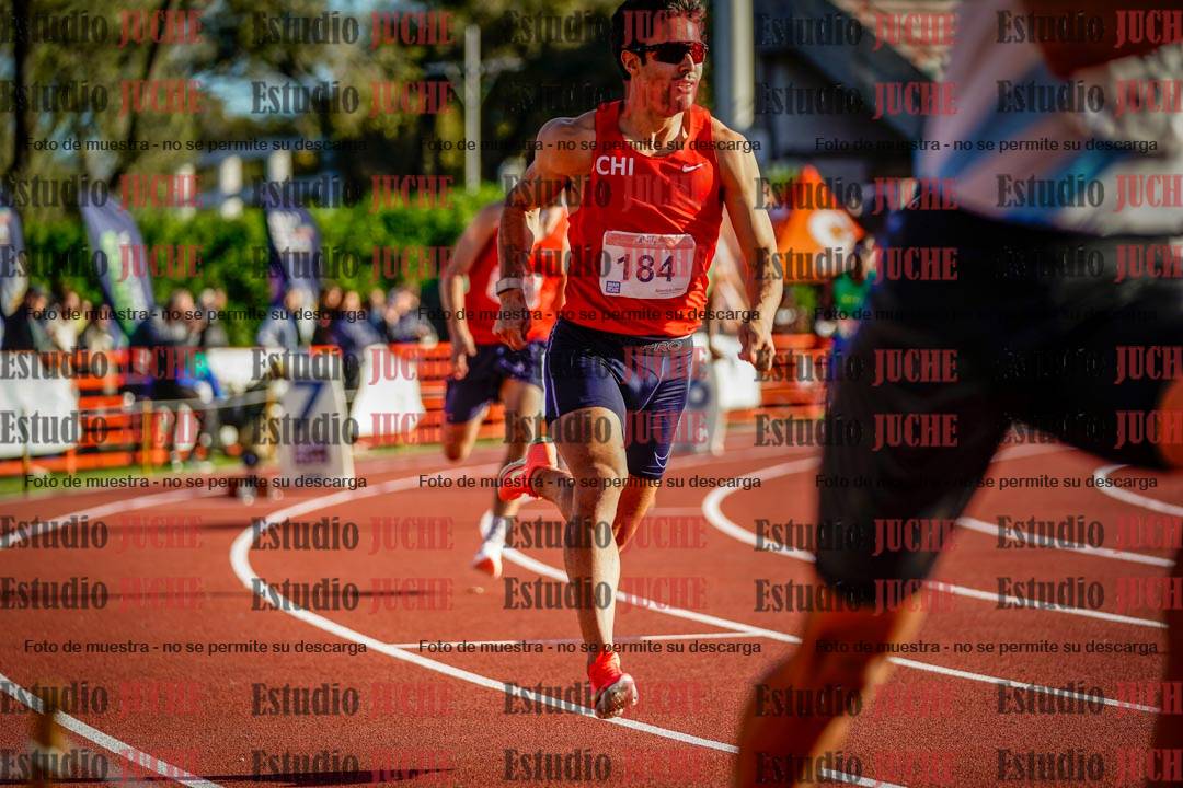 Fotos de los 400 m con vallas de varones - FINAL