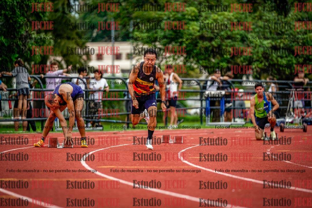 Fotos de los 200 m de varones