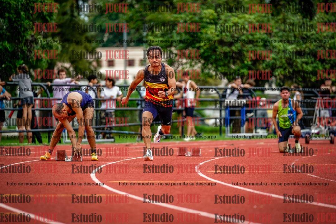 Fotos de los 200 m de varones