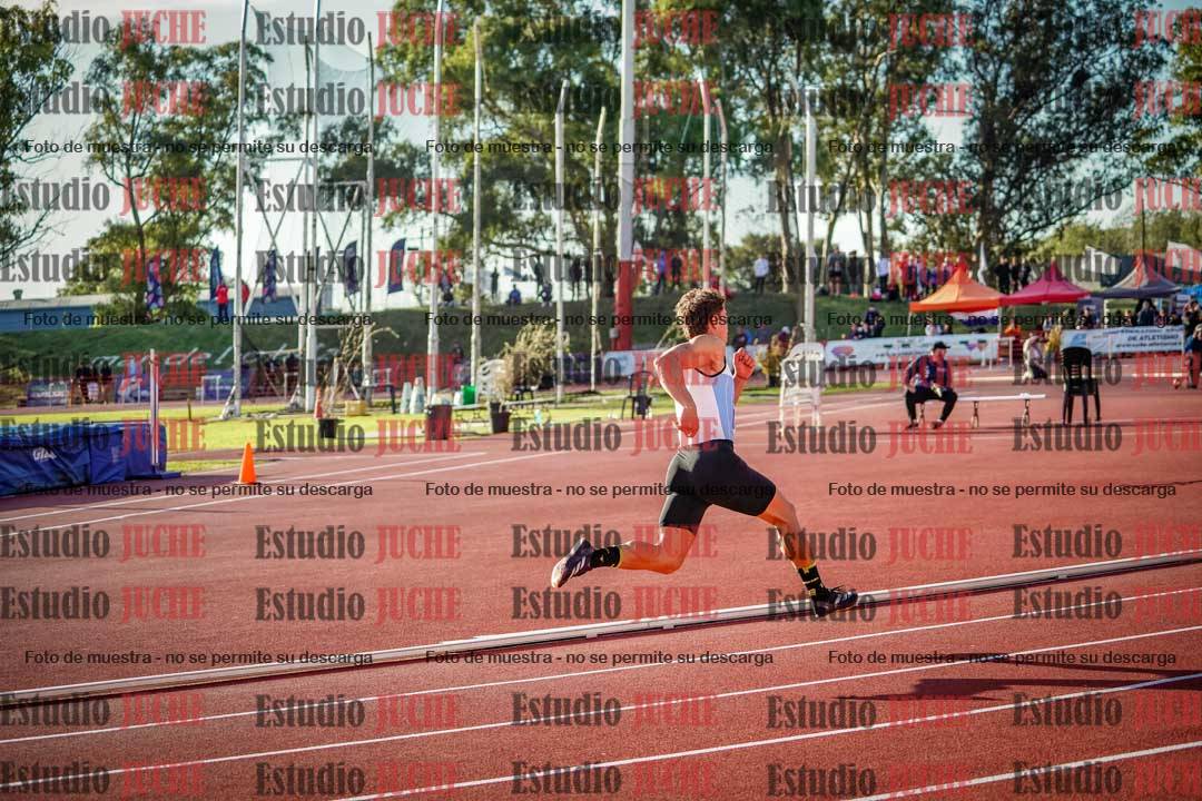 Fotos de los 400 m con vallas de varones - FINAL