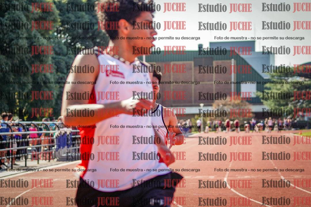 Fotos de los 100 m llanos de varones