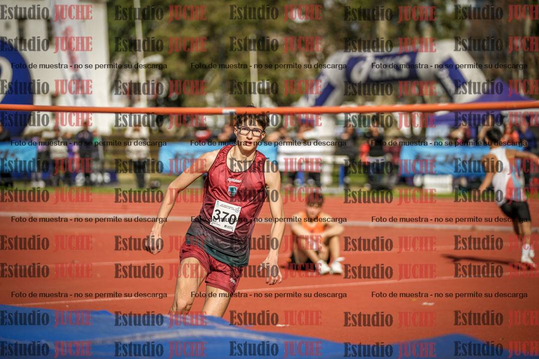 Fotos del salto en alto de varones