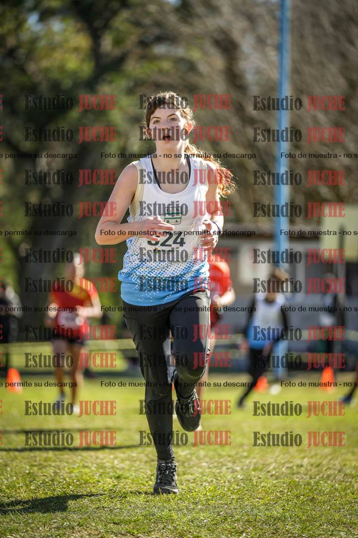 Fotos de la llegada del cross de 1500 m
