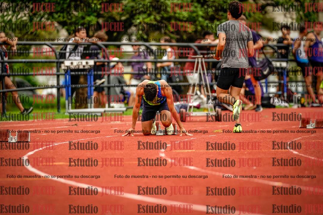 Fotos de los 200 m de varones