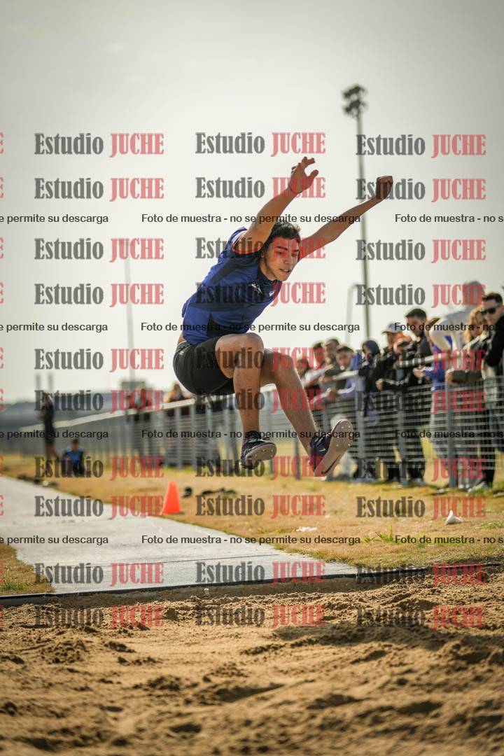Fotos del salto triple de varones
