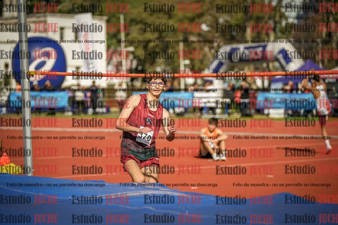 Fotos del salto en alto de varones