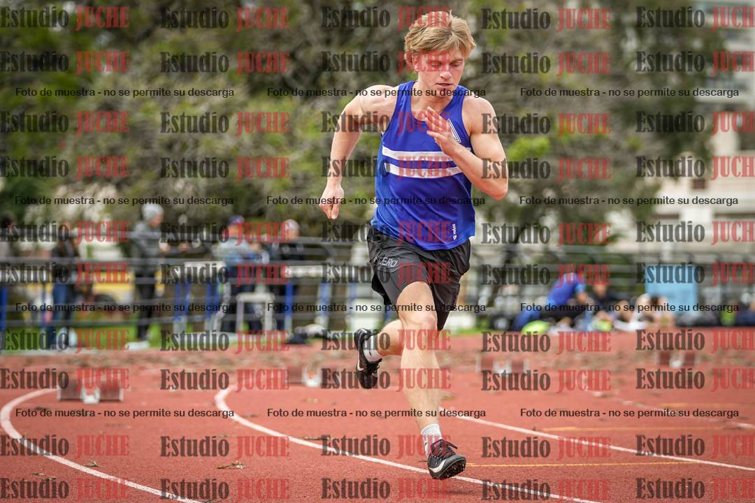 Fotos de los 200 m llanos de varones
