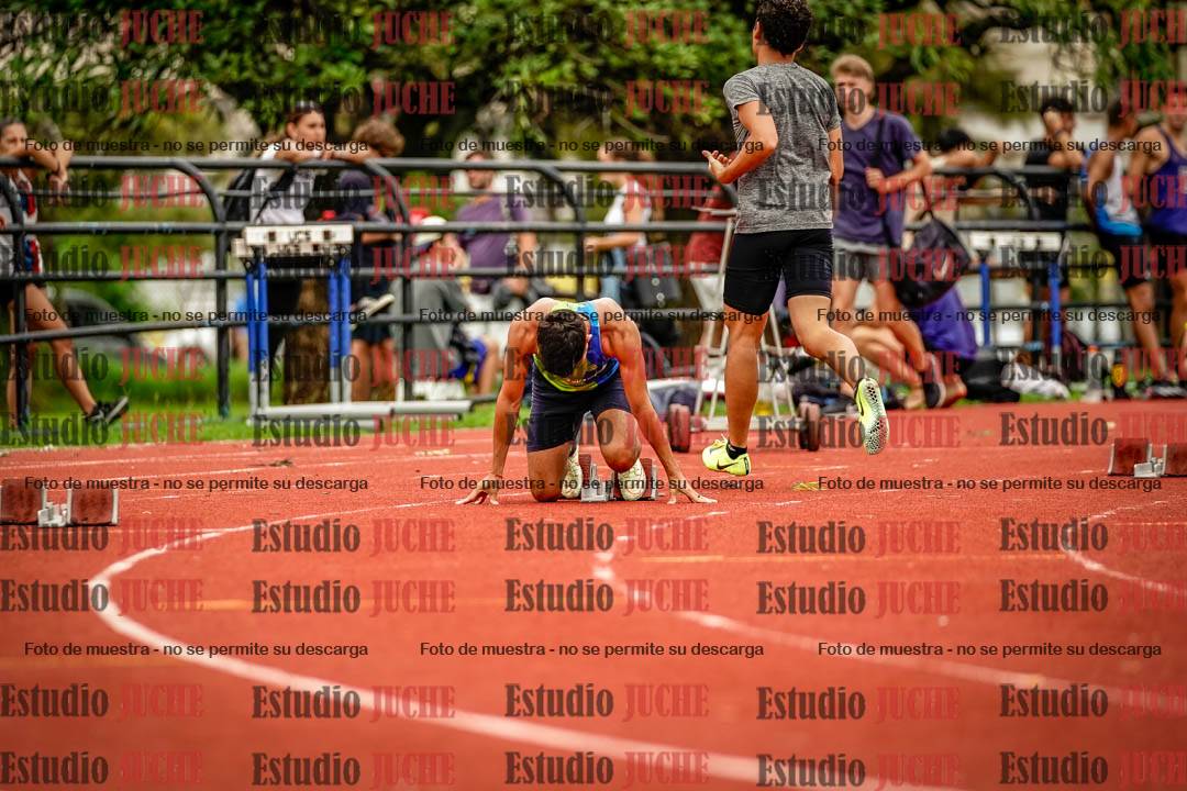 Fotos de los 200 m de varones