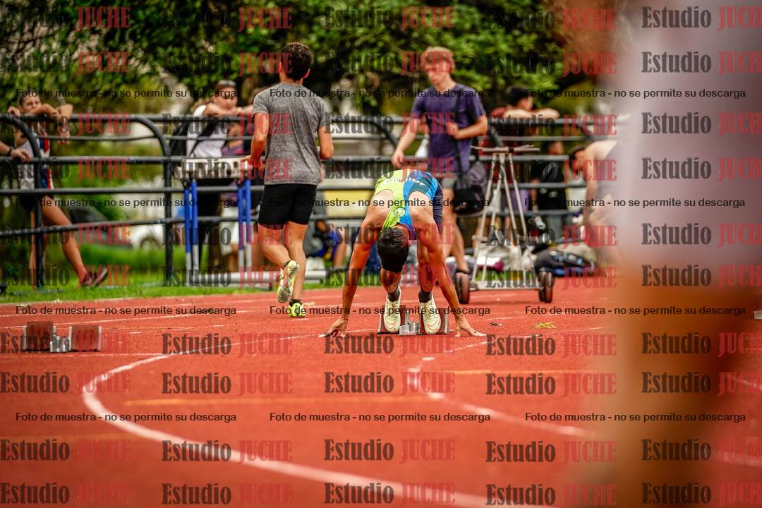 Fotos de los 200 m de varones