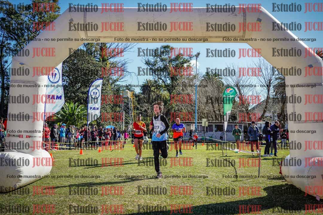 Fotos de la llegada del cross de 1500 m