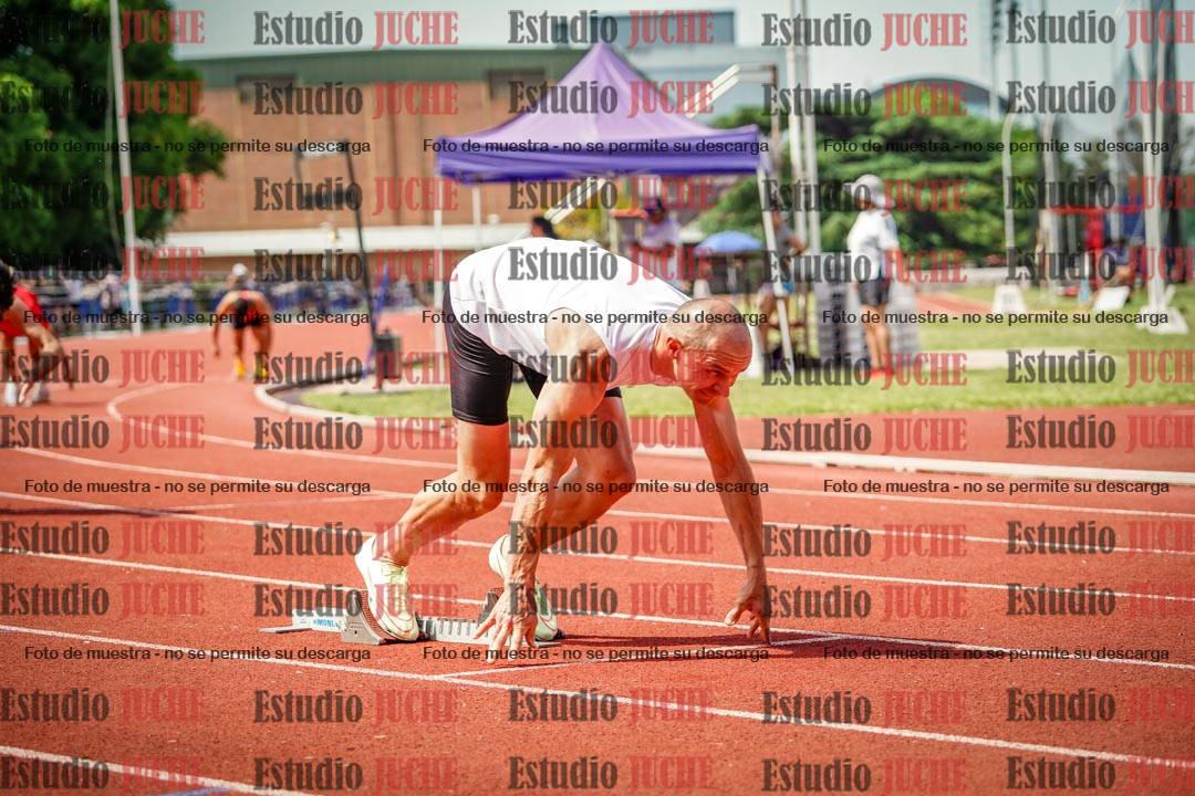 Fotos de los 400 m llanos de varones