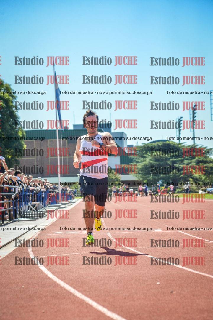 Fotos de los 100 m llanos de varones