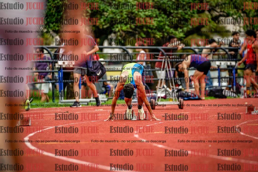 Fotos de los 200 m de varones