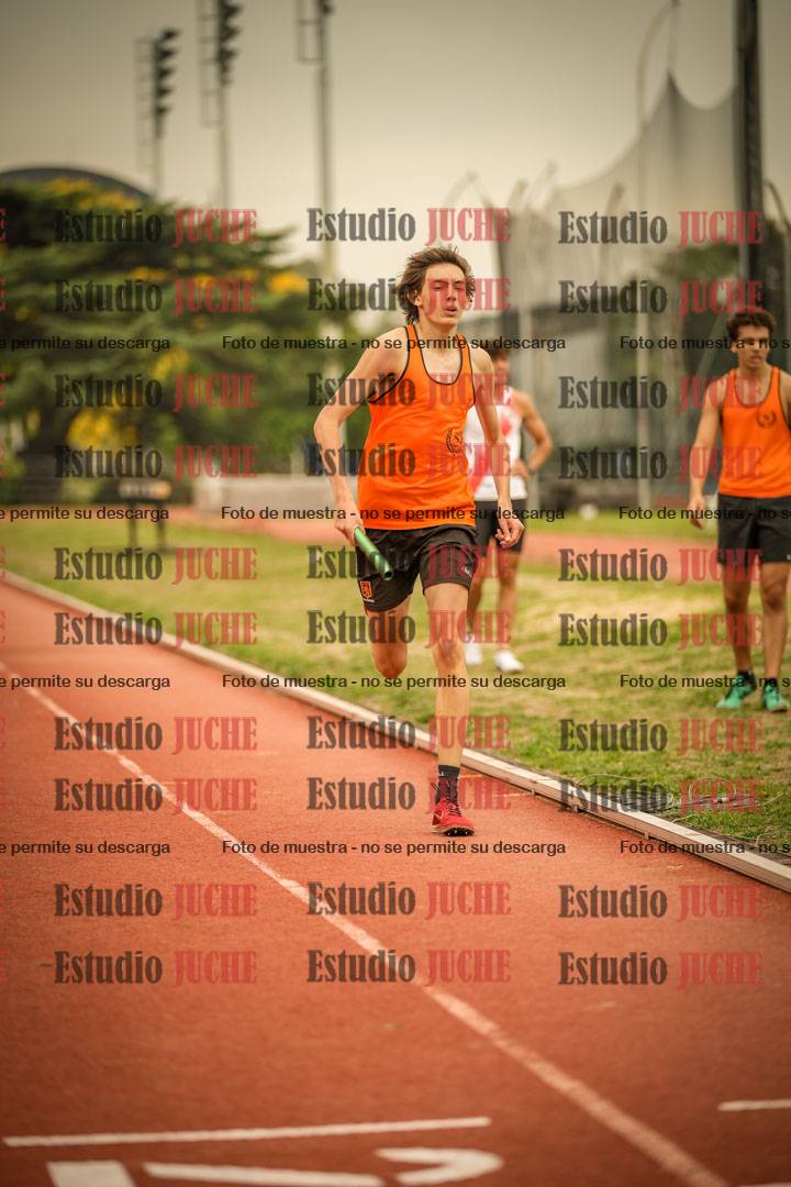 Fotos de las Postas 4x400 m de varones