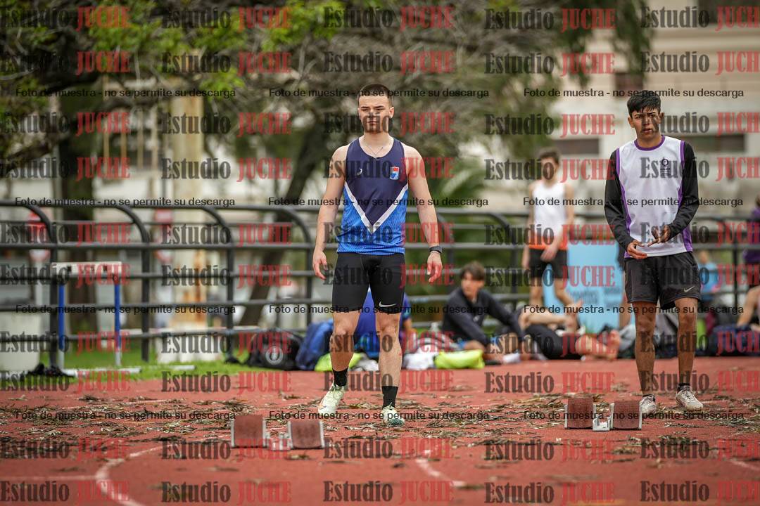Fotos de los 200 m llanos de varones