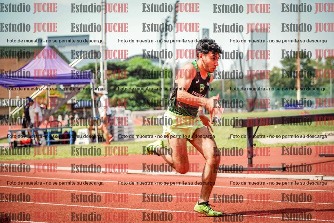 Fotos de los 400 m llanos de varones