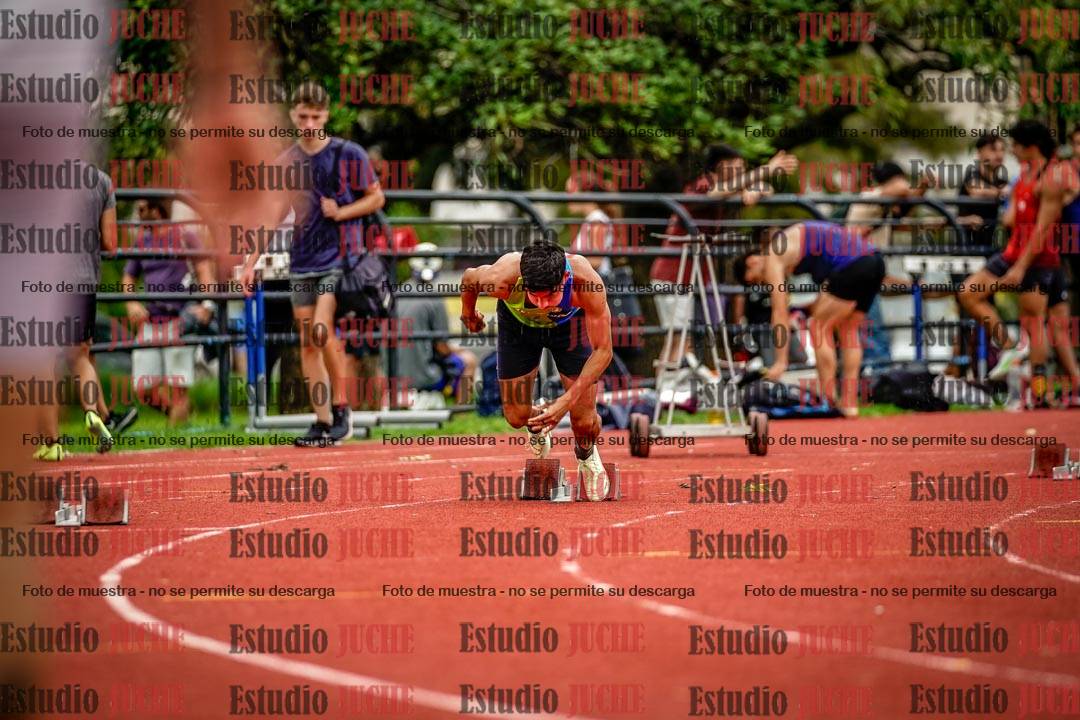 Fotos de los 200 m de varones