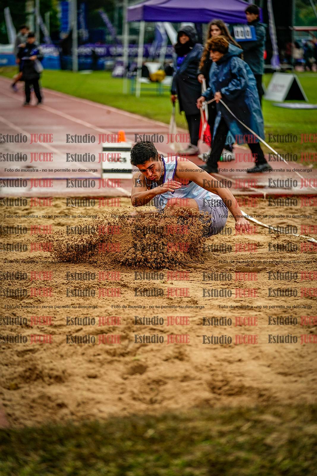 Fotos del salto en largo de varones - decatlón 2