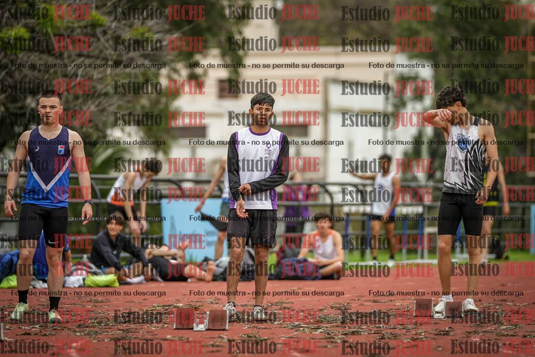 Fotos de los 200 m llanos de varones