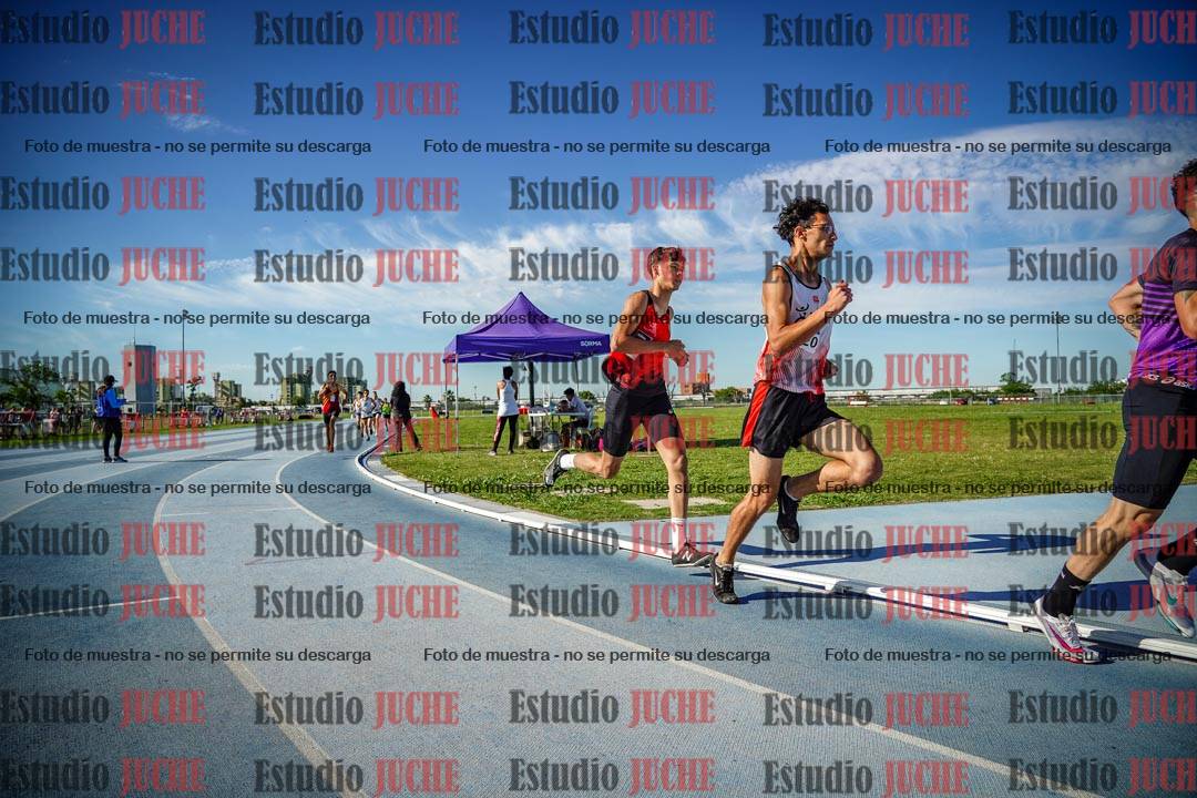 Fotos de los 1500 m llanos de varones