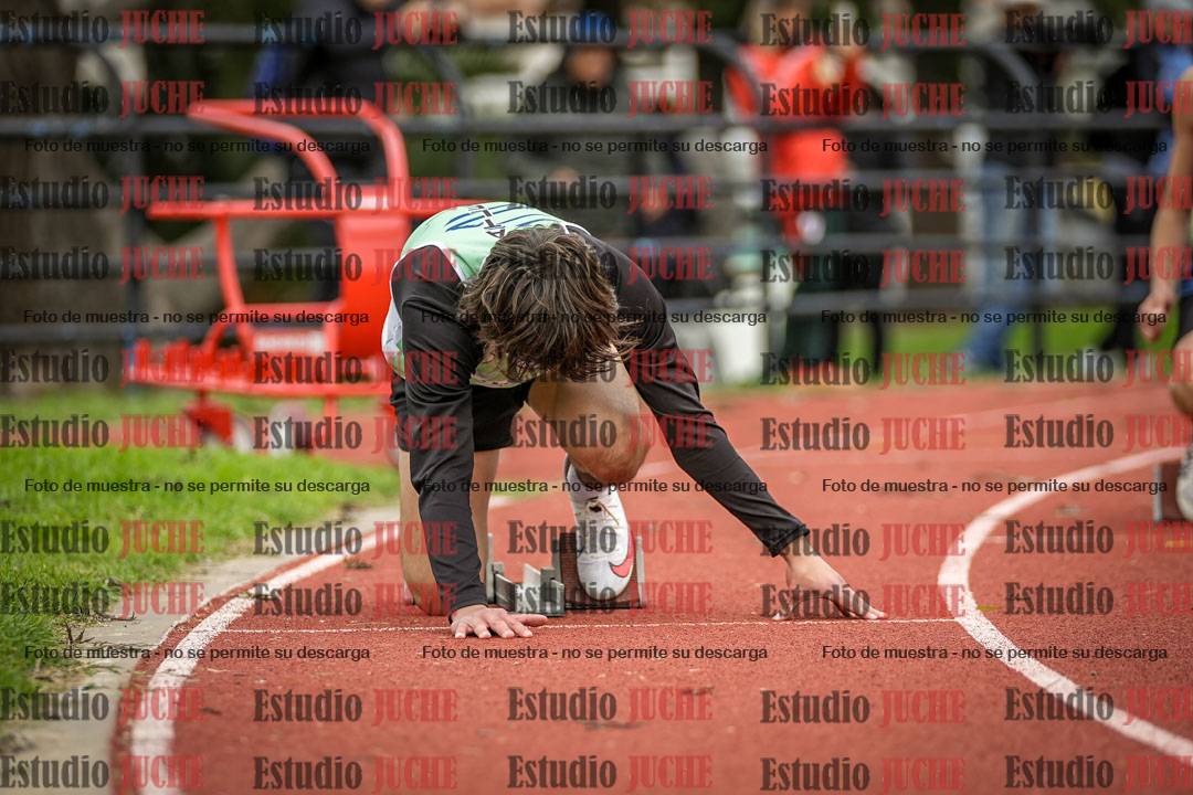 Fotos de los 200 m llanos de varones