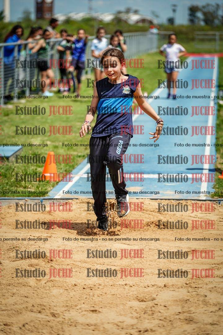 Fotos del salto en largo de mujeres - U12