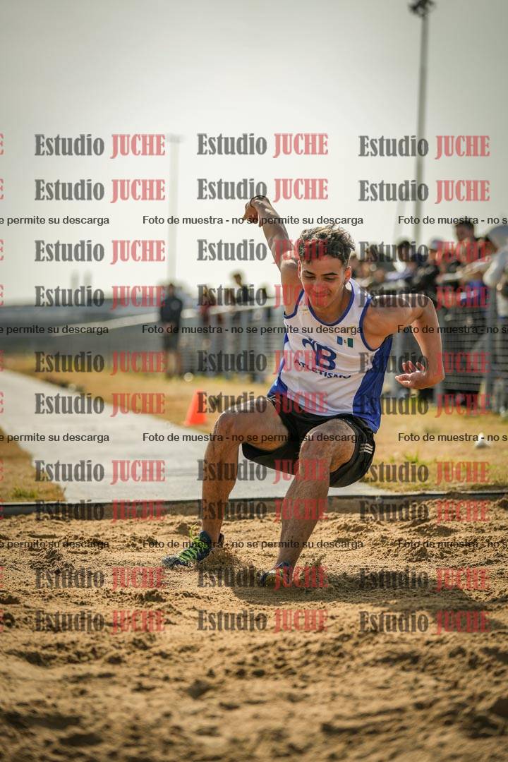Fotos del salto triple de varones