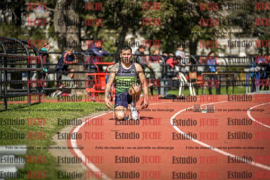 Fotos de los 200 m llanos de varones