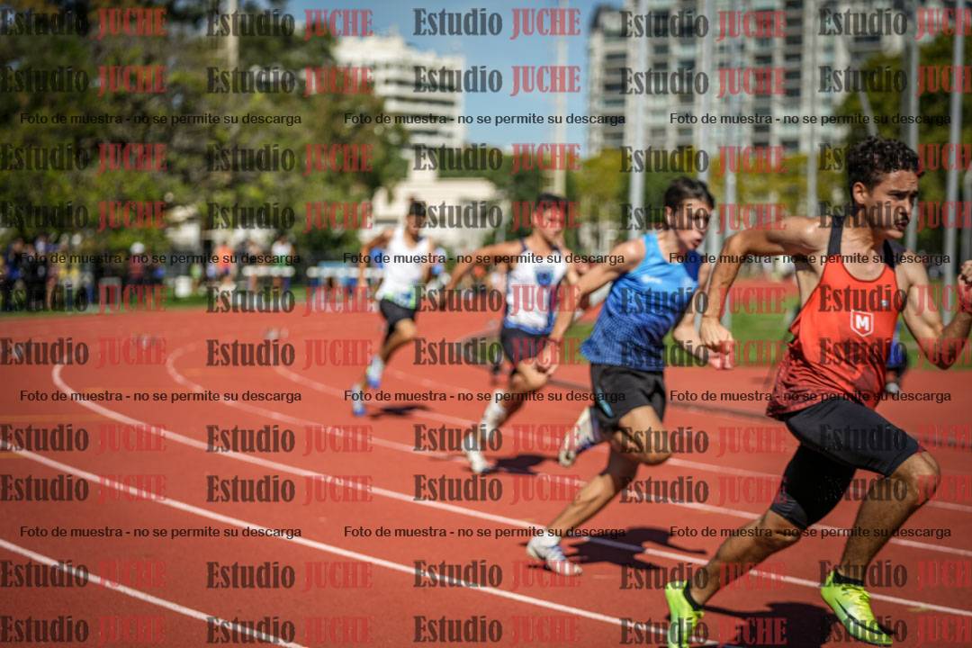 Fotos de los 200 m llanos de varones