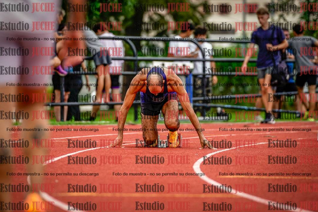 Fotos de los 200 m de varones