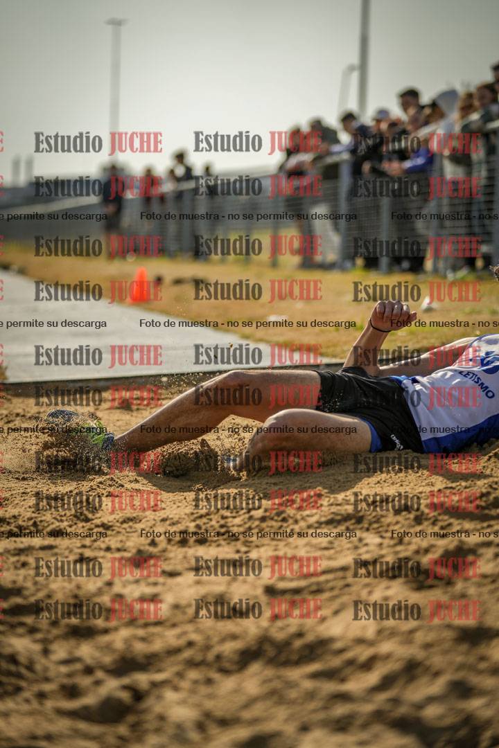 Fotos del salto triple de varones
