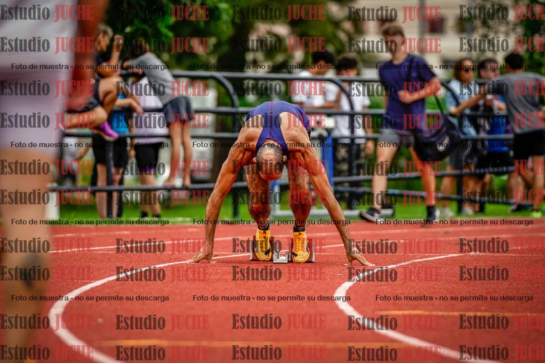Fotos de los 200 m de varones